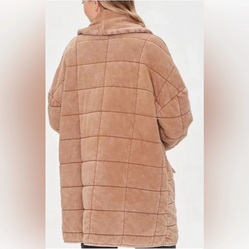 NWT Mineral Dyed Quilted Jacket - S